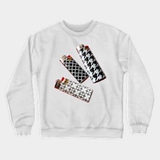 Red, Black & Light Crewneck Sweatshirt